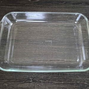 Vintage Pyrex 233-R Clear 3QT-3L Casserole Baking Dish - 13"x9"x2"